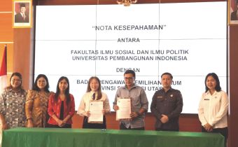 Gandeng UNPI Manado, Bawaslu Provinsi Sulut Teken Kerjasama Kelembagaan