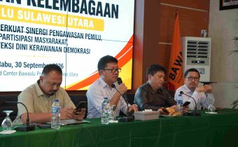 Sumber Humas Bawaslu Sulut